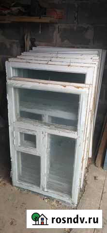 Деревянные окна со стеклопакетом бу Кущевская - изображение 1