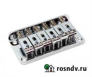 Paxphil BN007-CR Бридж (струнодержатель), хром Тула - изображение 1