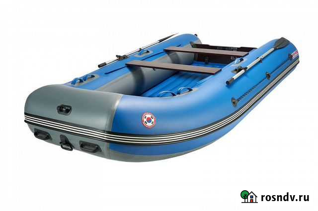 Лодка mishimo lite DF 430 Сине-серый Екатеринбург - изображение 1