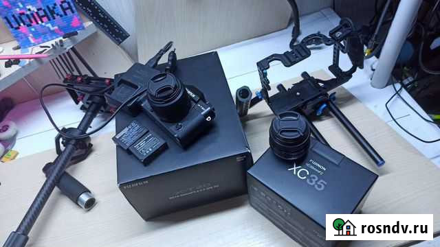 Fujifilm xt20 с объективами, клеткой и стэдиком Пермь - изображение 1