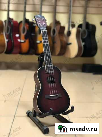 Укулеле новая концерт красный бёрст Дзержинск - изображение 1