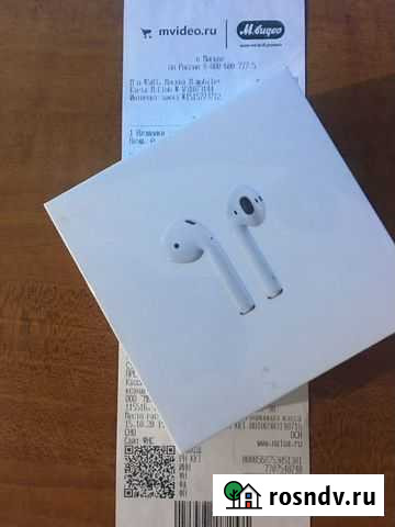Наушники Apple AirPods 2 оригинал Видное - изображение 1