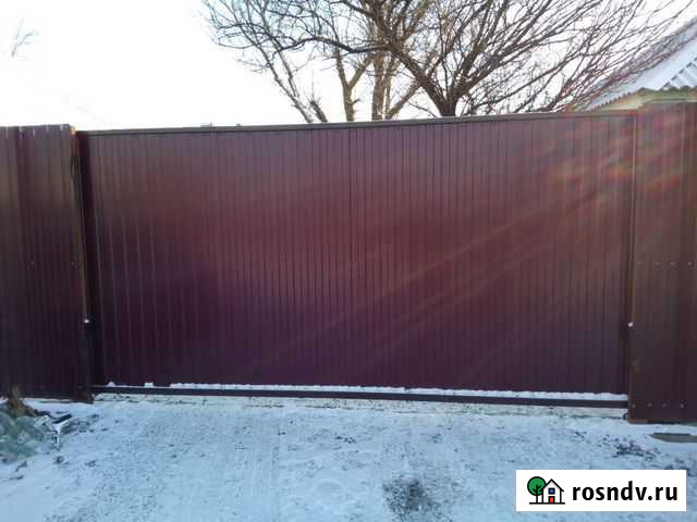 Откатные ворота Гуково - изображение 1