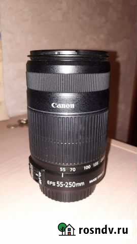 Объектив canon ef s 55 250mm Ростов-на-Дону - изображение 1