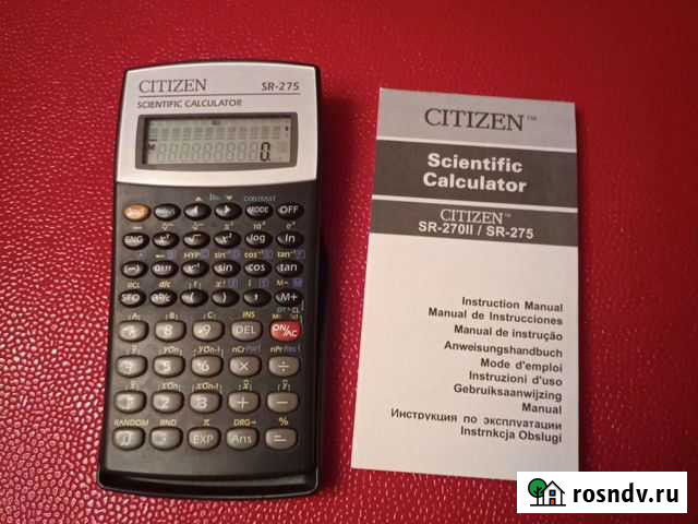 Инженерный калькулятор Citizen Нижний Новгород - изображение 1
