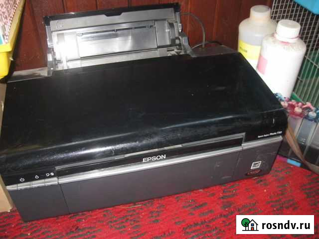 Цветной струйный принтер Epson T50 с снпч Тольятти - изображение 1