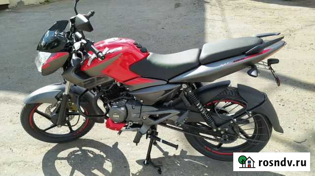 Мотоцикл bajaj Pulsar NS 125 красно-серый металлик Омск - изображение 1