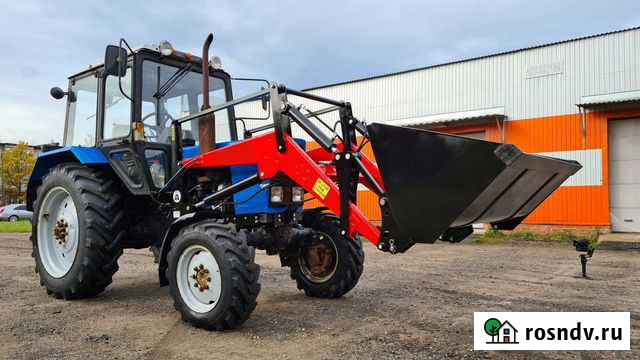 Погрузчик пку-0.9 1000 кг и ковш 0.7 м3 на мтз-82 Коломна - изображение 1