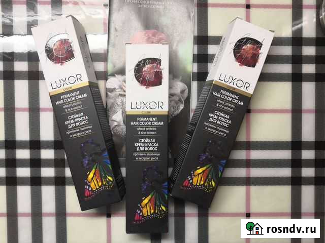 Крем - краска для волос Luxor, 100 ml Краснодар - изображение 1