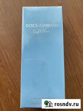 Туалетная вода D&G light blue 50 ml Черноголовка - изображение 1