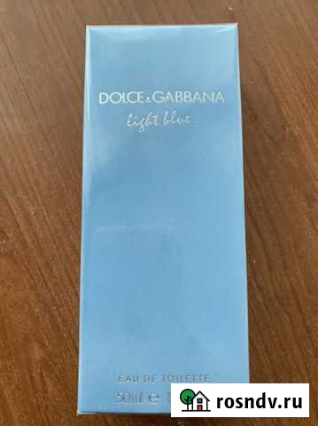Туалетная вода D&G light blue 50 ml Черноголовка - изображение 1