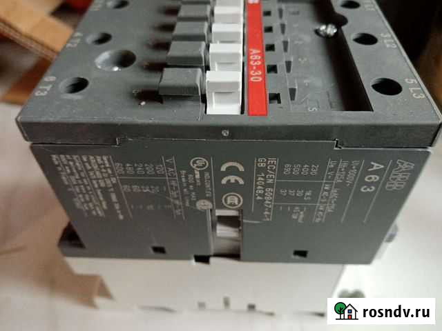 Магнитный пускатель ABB А63-30 Муром - изображение 1