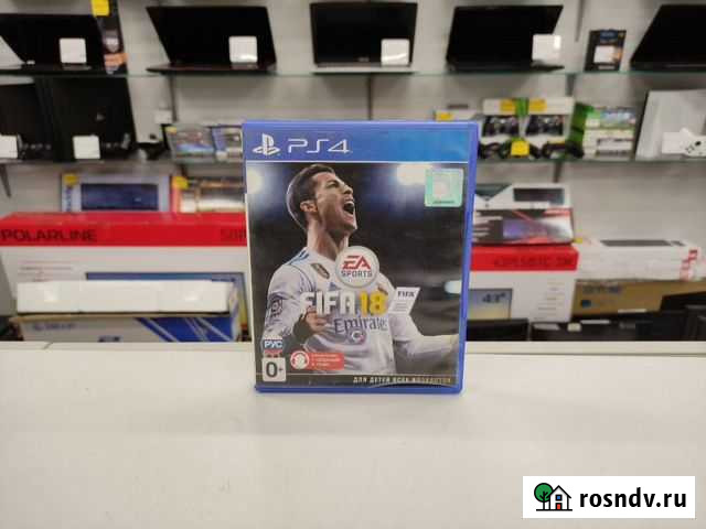 Диск PS4 fifa 18 Иваново - изображение 1
