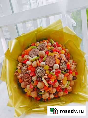 Букеты из сухофруктов и орех Кемерово - изображение 1