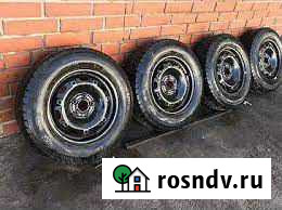 Колеса зима volkswagen polo/rapid R15 185/65 Березники - изображение 1