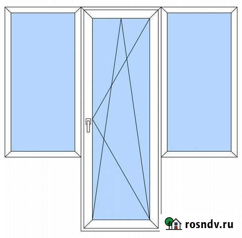 Балконный блок пвх Воронеж - изображение 1