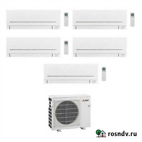 Мульти сплит Mitsubishi Electric MXZ-6D122VA 5 шт Москва - изображение 1