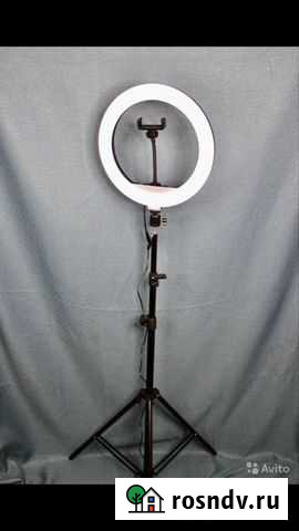 Кольцевая Лампа 36 см Яркая мощная Чебоксары - изображение 1