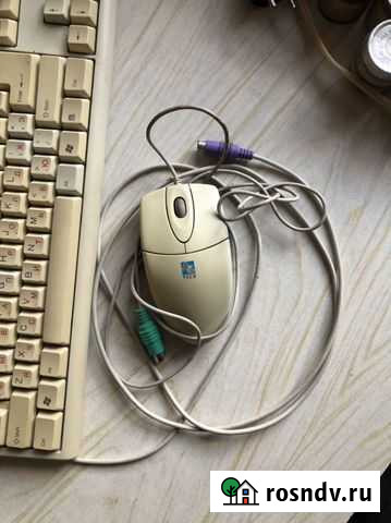 Клавиатура с мышкой б/у Нижний Новгород - изображение 1