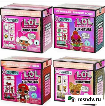 Lol surprise furniture лол фурнитура серия 1 Екатеринбург - изображение 1