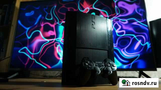 Sony Playstation 3 SuperSlim 500gb + 30 Игр (Проши Архангельск - изображение 1