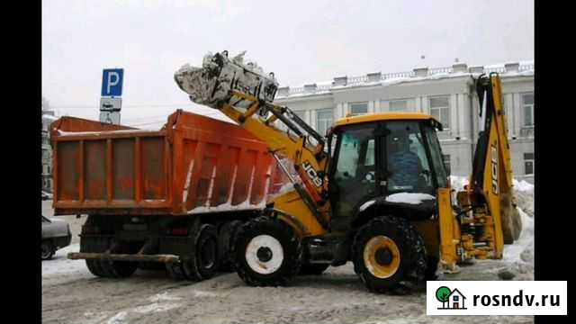 Чистка снега. Уборка снега. Вывоз снега. Очистка с Ишимбай - изображение 1