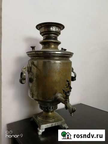 Самовар Царского периода Зубова М.А медальный Сим - изображение 1