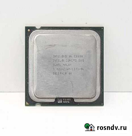 Процессор Soc 775 Core 2 Duo E8400 Пенза - изображение 1