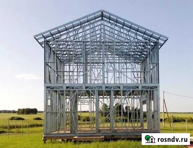 Лстк каркас двухэтажного дома Яблоновский - изображение 1