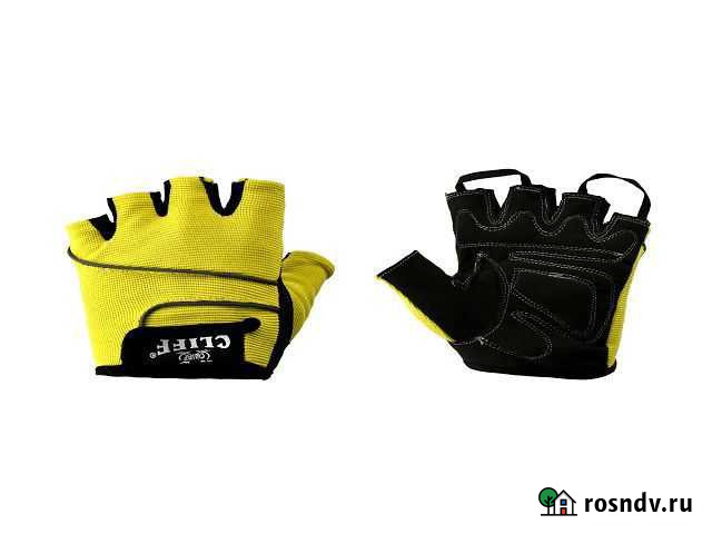 Перчатки вело fancy желт. р.M Севастополь - изображение 1