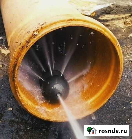 Прочистка канализационных сетей трубопроводов Мурино - изображение 1