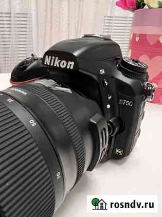 Зеркальный фотоаппарат Nikon d750 Тимашевск