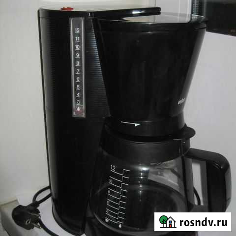 Кофеварка капельного типа Braun+фильтры+кофе Тверь - изображение 1