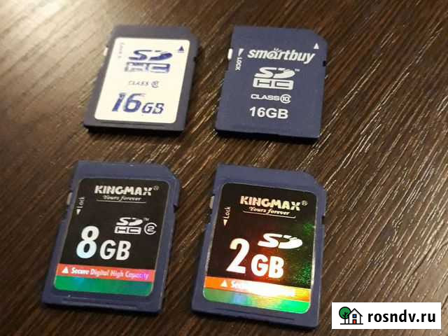 Карта памяти sdhc и microsd Уфа - изображение 1