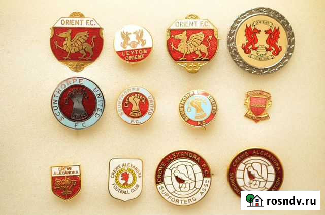 Значки футбол старая Англия 2 Лига и другие Лиги Санкт-Петербург - изображение 1