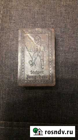 Стариннная спичечница Синявино - изображение 1