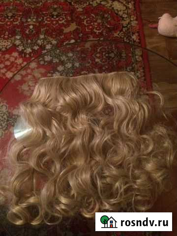 Исскуственные волосы на клипсах Выкса - изображение 1