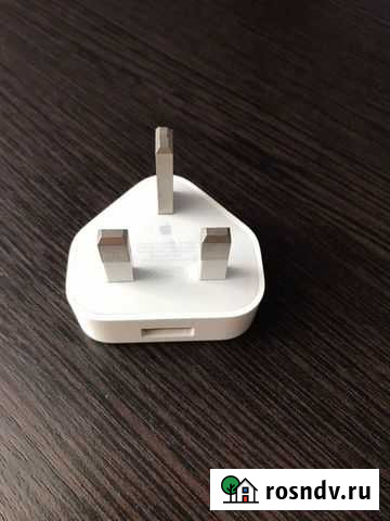 Сетевой USB адаптер Apple тип G(UK,HK) Егорьевск - изображение 1