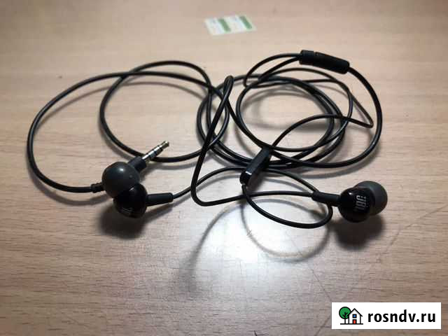 Проводные наушники с микрофоном JBL C100SI Челябинск - изображение 1