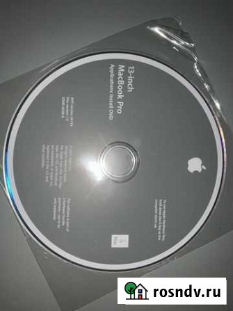 Инсталляционный диск Mac OS version 10.6 для MacBo Ярославль - изображение 1