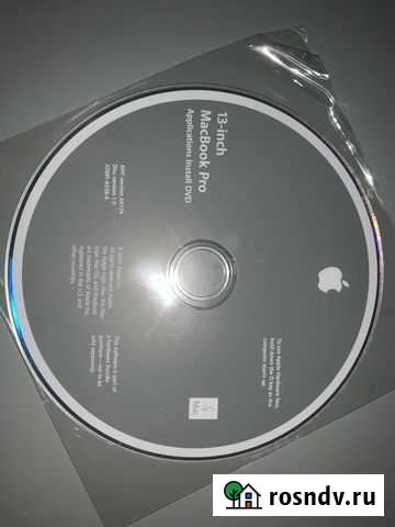 Инсталляционный диск Mac OS version 10.6 для MacBo Ярославль - изображение 1