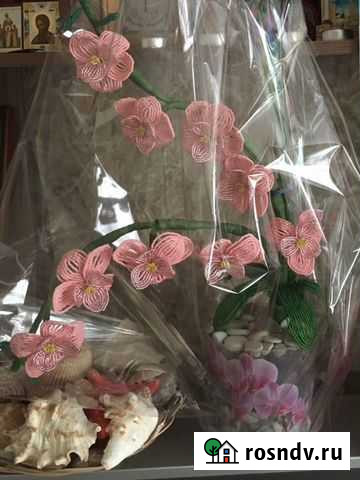 Цветы из бисера Омск - изображение 1