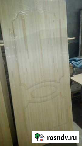 Дверь деревянная из массива сосны Новосибирск - изображение 1