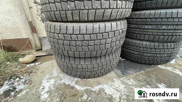 Резина 215-60-16 Dunlop Winter Maxx WM01 зима Магадан - изображение 1