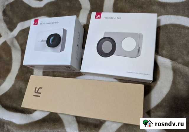 Экшн камера xiaomi yi 4k Новый Уренгой - изображение 1
