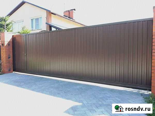 Ворота откатные Нестеров - изображение 1