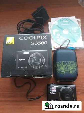Фотоаппарат Nikon Coolpix S3500 Кемерово - изображение 1