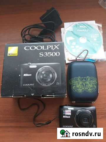 Фотоаппарат Nikon Coolpix S3500 Кемерово - изображение 1