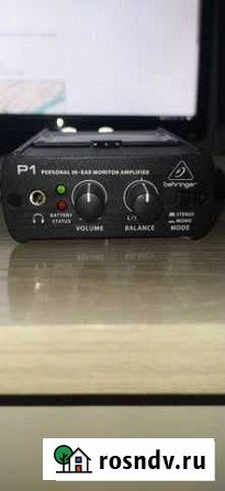 Усилитель для наушников Behringer P1 Владимир - изображение 1