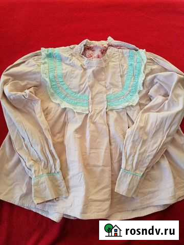 Старинная детская рубаха. Лот 2 Бор - изображение 1